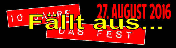 10 Jahre Kamikaze Radio - fällt aus