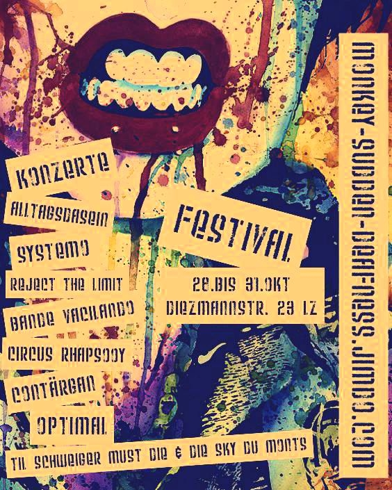 Monkey sudden deafness Festival in Leipzig