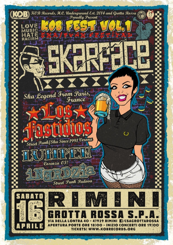 KOB Festival Vol. 1 am 16.04.2022 in Rimini (Italy)