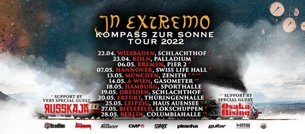 In Extremo - "Kompass zur Sonne" Tour gestartet!