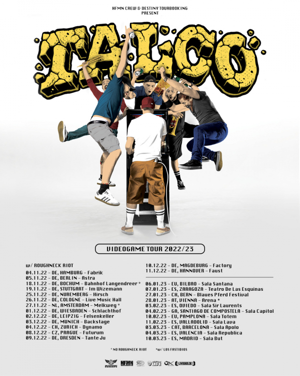 Talco (Punkchanka, ITA) - neues Album - Videogame - und Release Tour