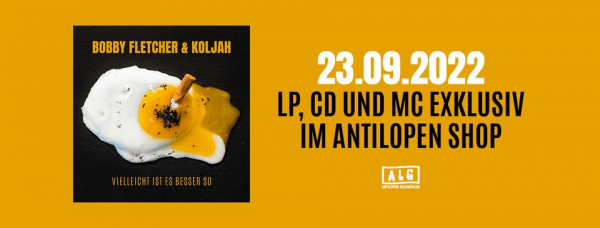 Bobby Fletcher & Koljah: Am 23.09.2022 erschien das gemeinsame Album
