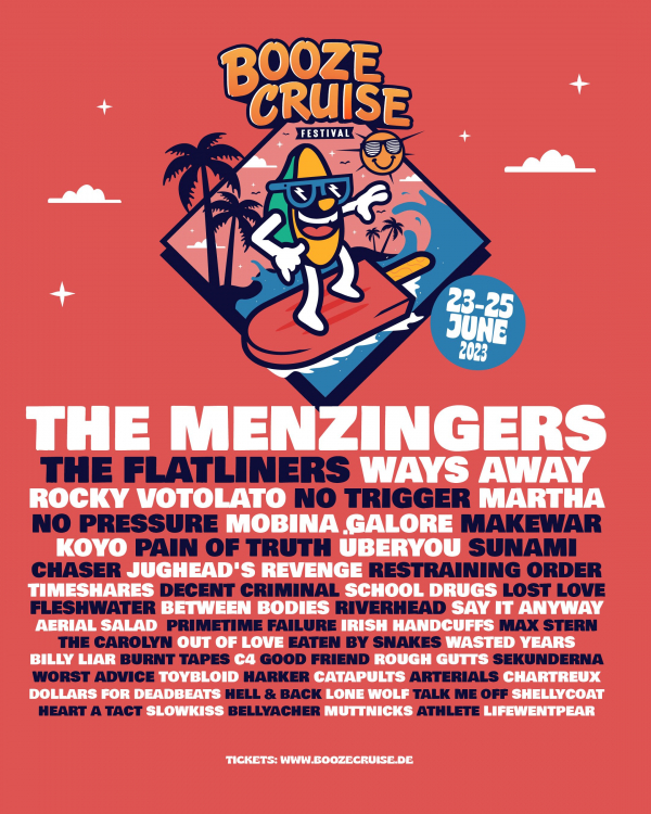 Booze Cruise 2023: Internationales Punk-Festival im Hamburger Hafen