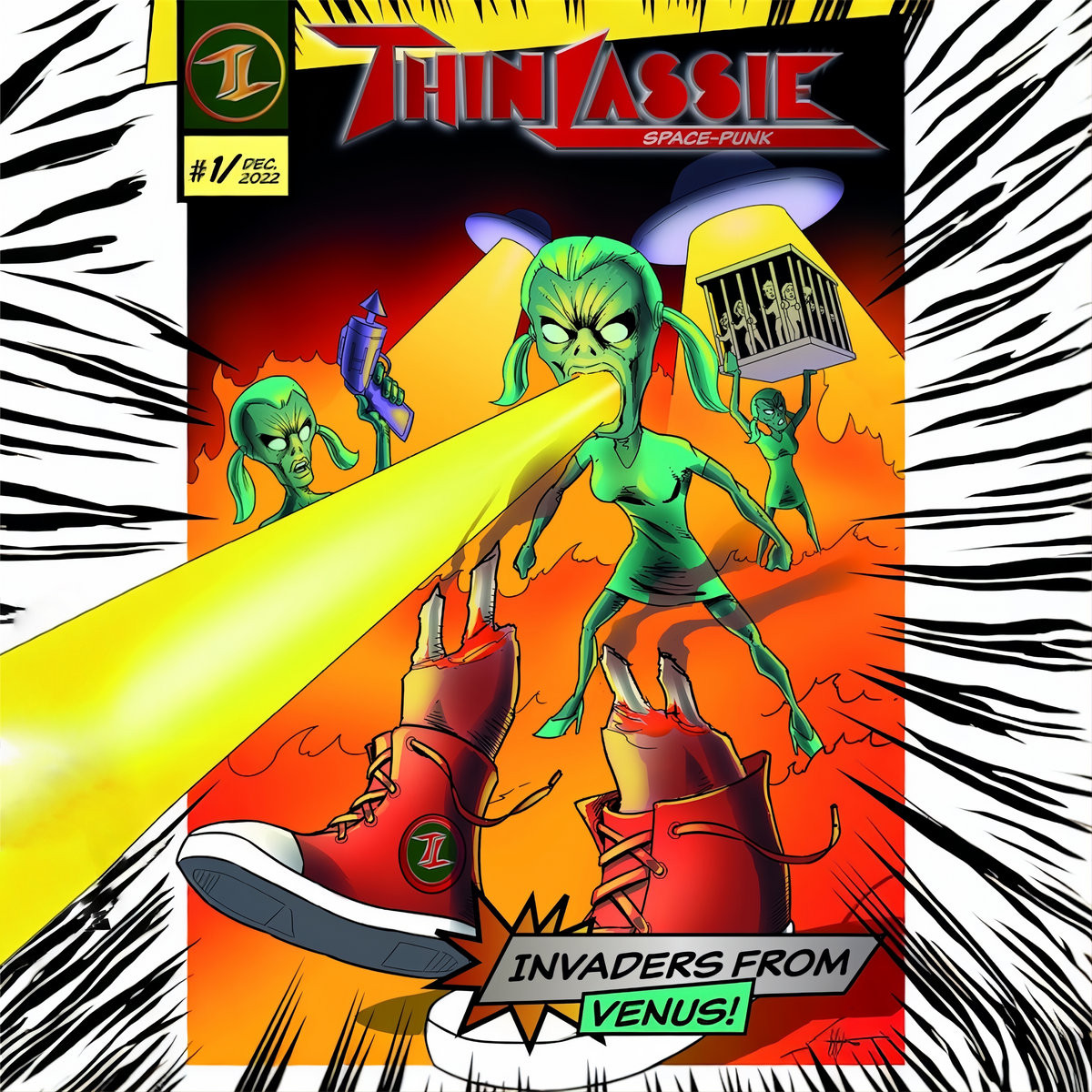 Thin Lassie – Invaders From Venus!