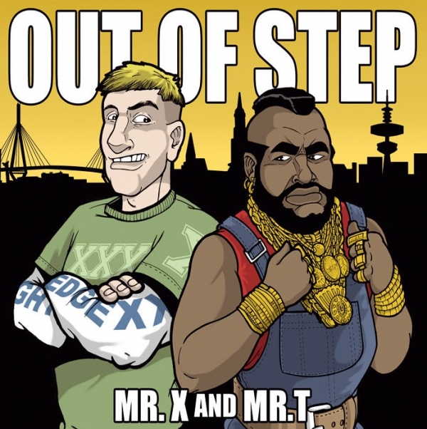 OUT OF STEP – mr. x and mr. t