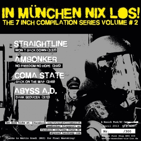 In München nix Los! – The 7 Inch Compilation Series Volume #2