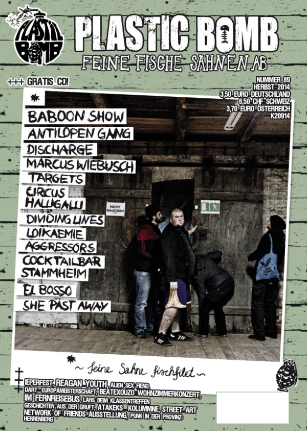 PLASTIC BOMB – Herbst 2014 No. 89