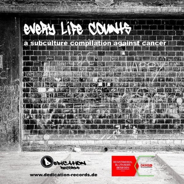 V.A. EVERY LIFE COUNTS – – a subculture compilation against cancer