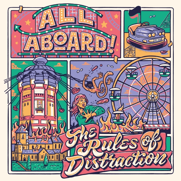 ALL ABOARD ! – the rules of distraction (12"Vinyl + DLC, CD, Download & Stream)