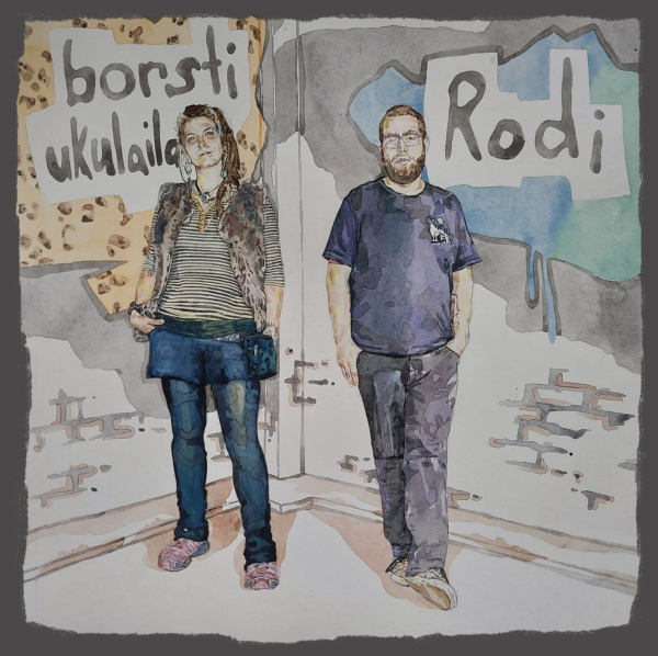 BORSTI UKULAILA / RODI – split CD