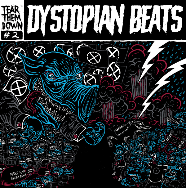 TEAR THEM DOWN – dystopian beats (lim. LP in blau & in schwarz + Downloadcode / Download / Stream)