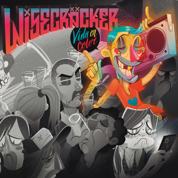 WISECRÄCKER – vida en color (LP, CD, Digital)