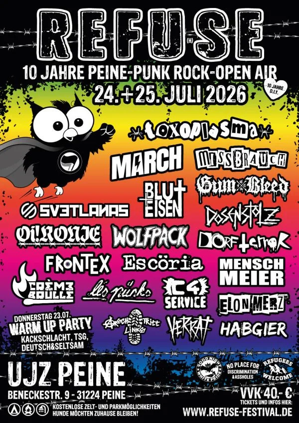 REFUSE-FESTIVAL - Punkrock-Open-Air