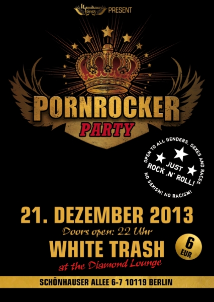Pornrocker Party_Flyer_Vorderseite